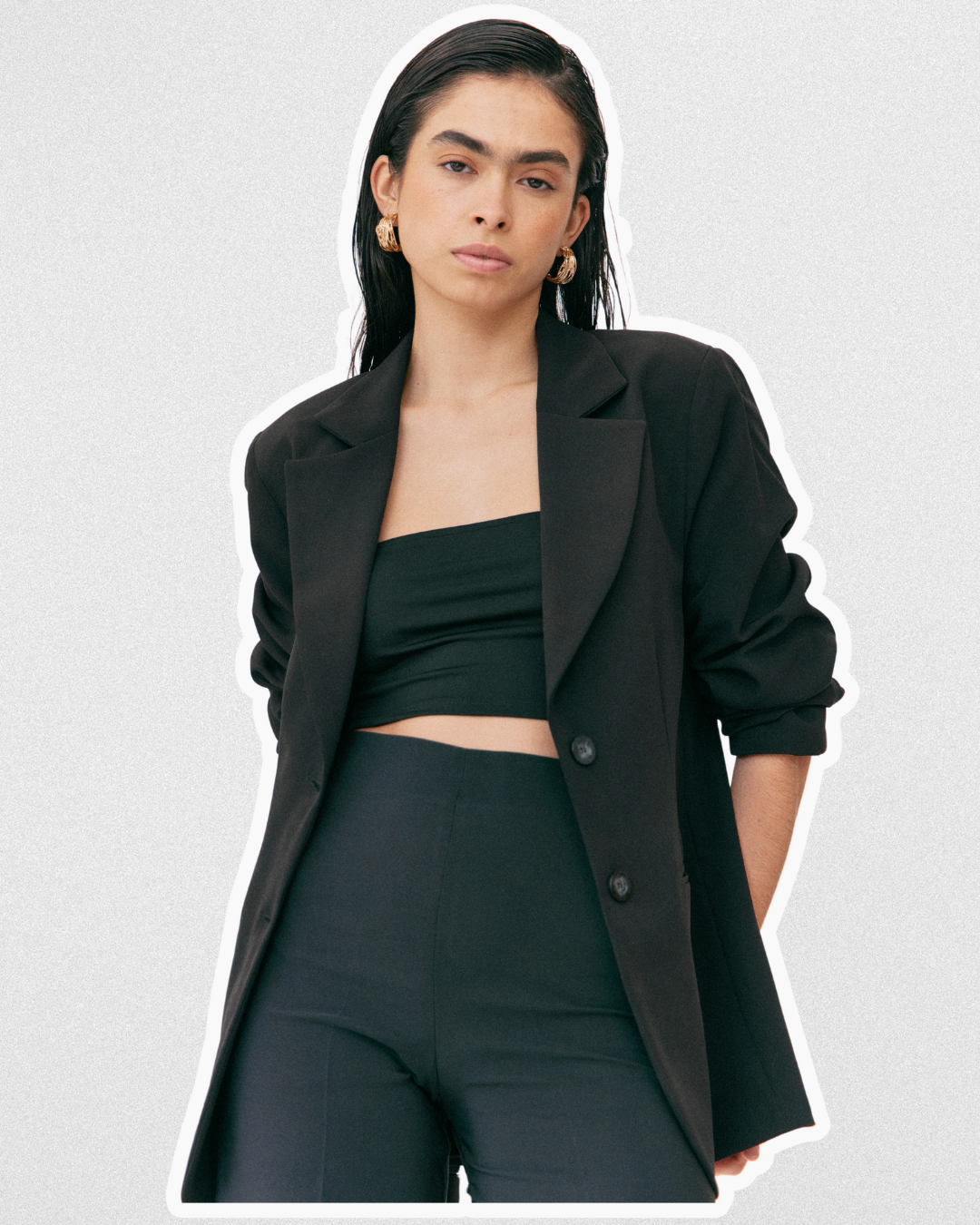 Black Oversize Blazer