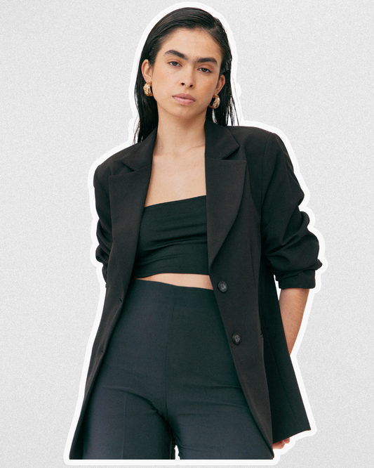 Black Oversize Blazer